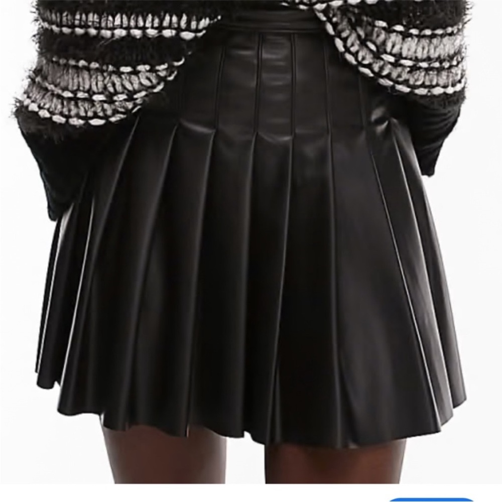 Topshop Black Mini Skirt